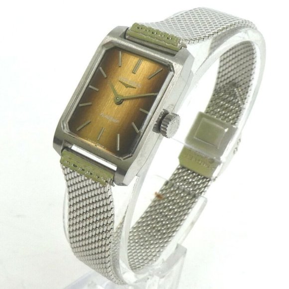 Longines Accessories - LONGINES Flagship Watch Ladies Hand Winding Silver